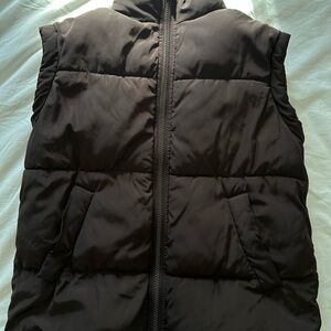 Brown Puffer Vest